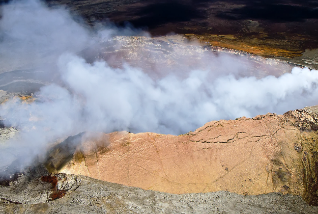 Vog expected on the Big Island, Hawaii.