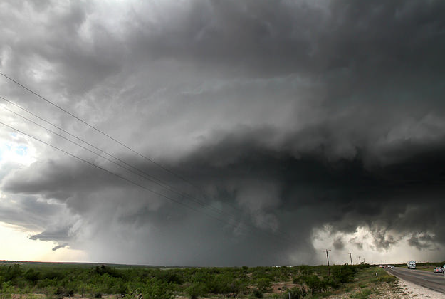 Stormy skies over Texas May 2014.