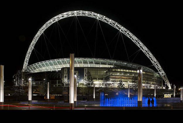 Wembley stadium.