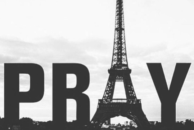 #prayforparis was trending worldwide.