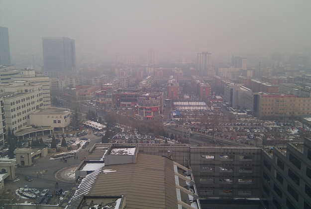 Beijing smog.