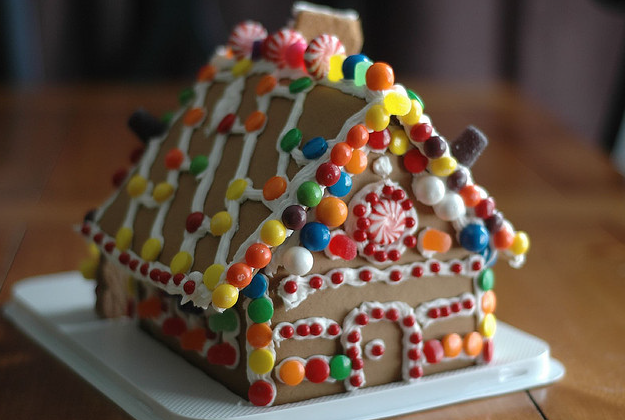 Gingerbread house competition in Asheville.