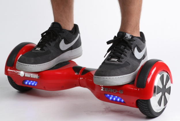 Hoverboards have been banned from a number of American airlines due to fire hazard. 