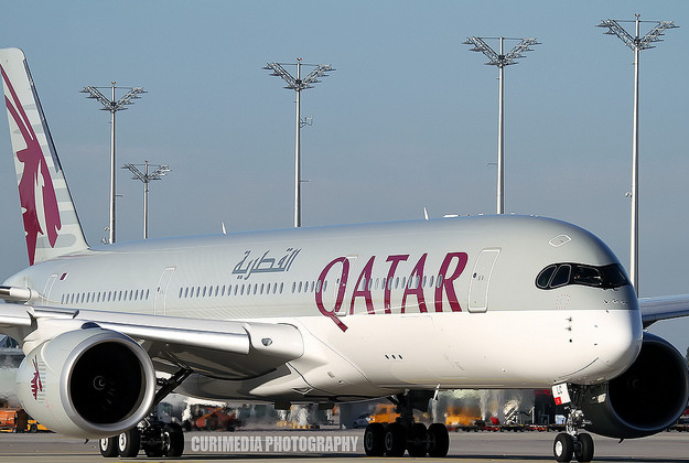 Qatar Airways A350 XWB.