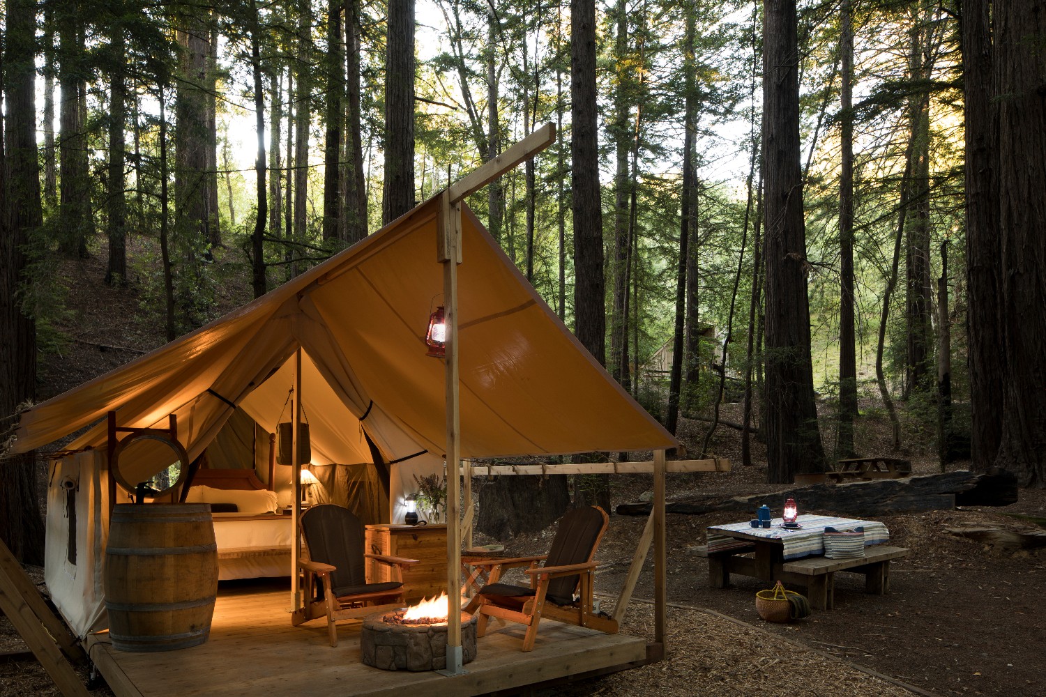 Inside the luxurious new glamping site in Big Sur, Californi